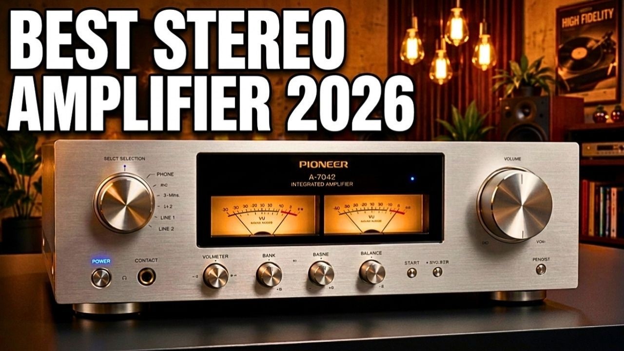 5 Best Stereo Amplifiers 2026 - The Best Stereo Amplifiers You Can Buy in 2026!