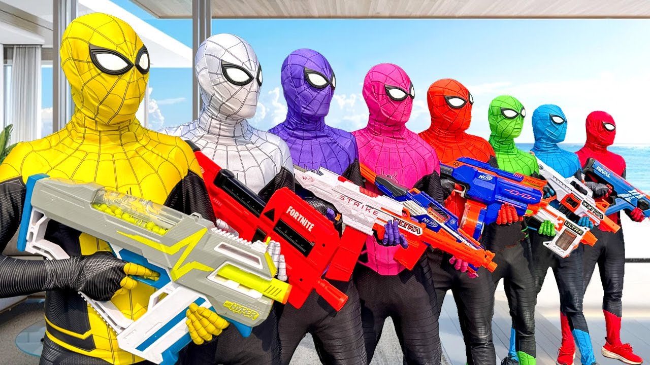 What If Many SPIDER-MAN in 1 HOUSE...?? || SPIDER-MAN's Story New Season 9 ( All Action, Funny...)