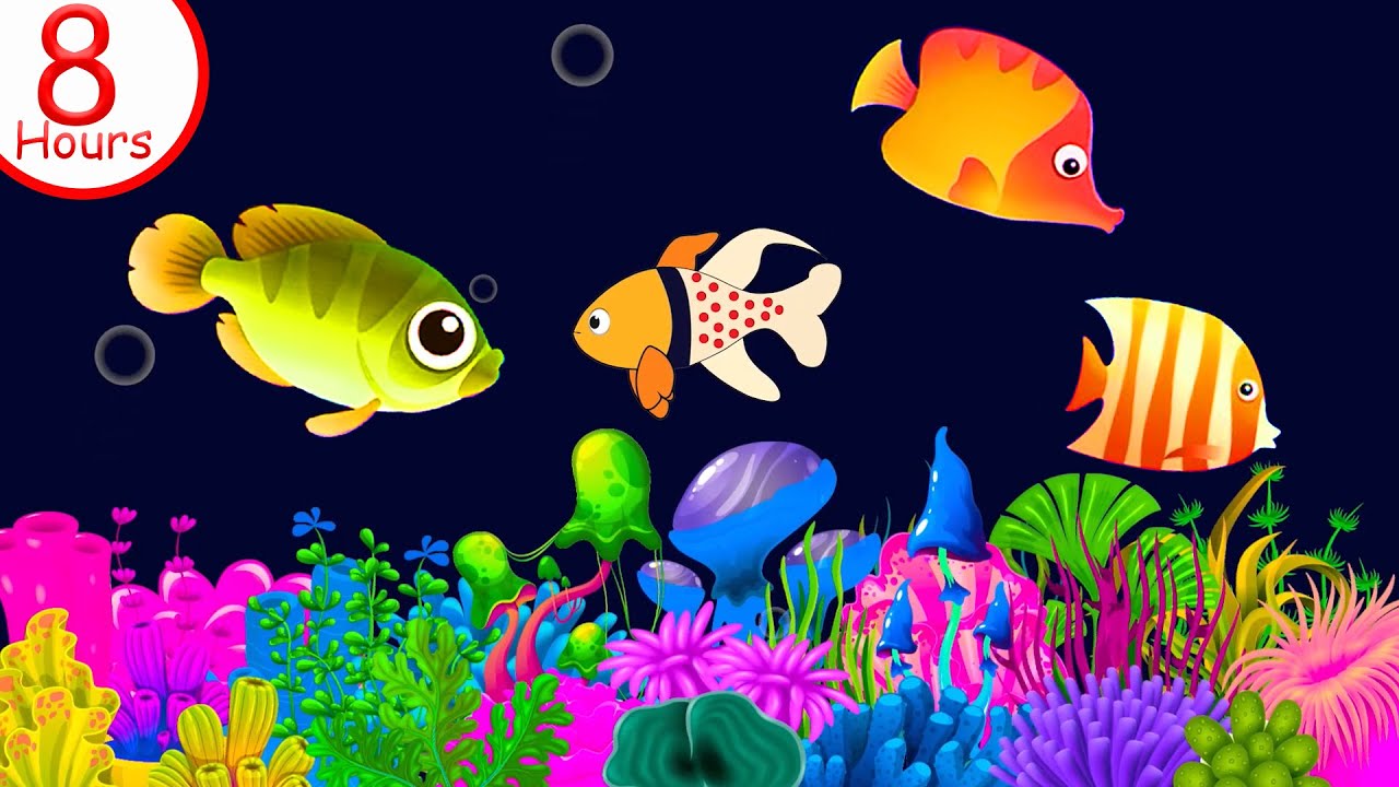 Bedtime Lullabies and Calming Undersea Animation ♫ Baby Lullaby #159