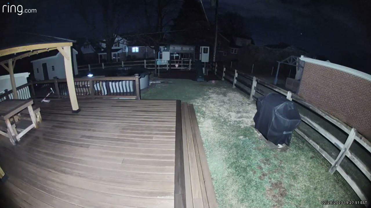 Ghost with hat and trench coat Caught on Ring Camera