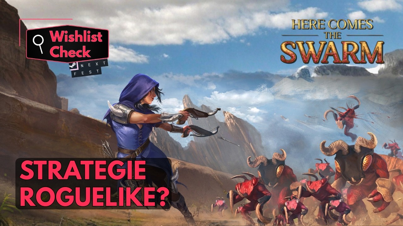 Here Comes the Swarm – Meta, RTS & City-Builder: klappt das? (Wishlist Check | Steam Next Fest)