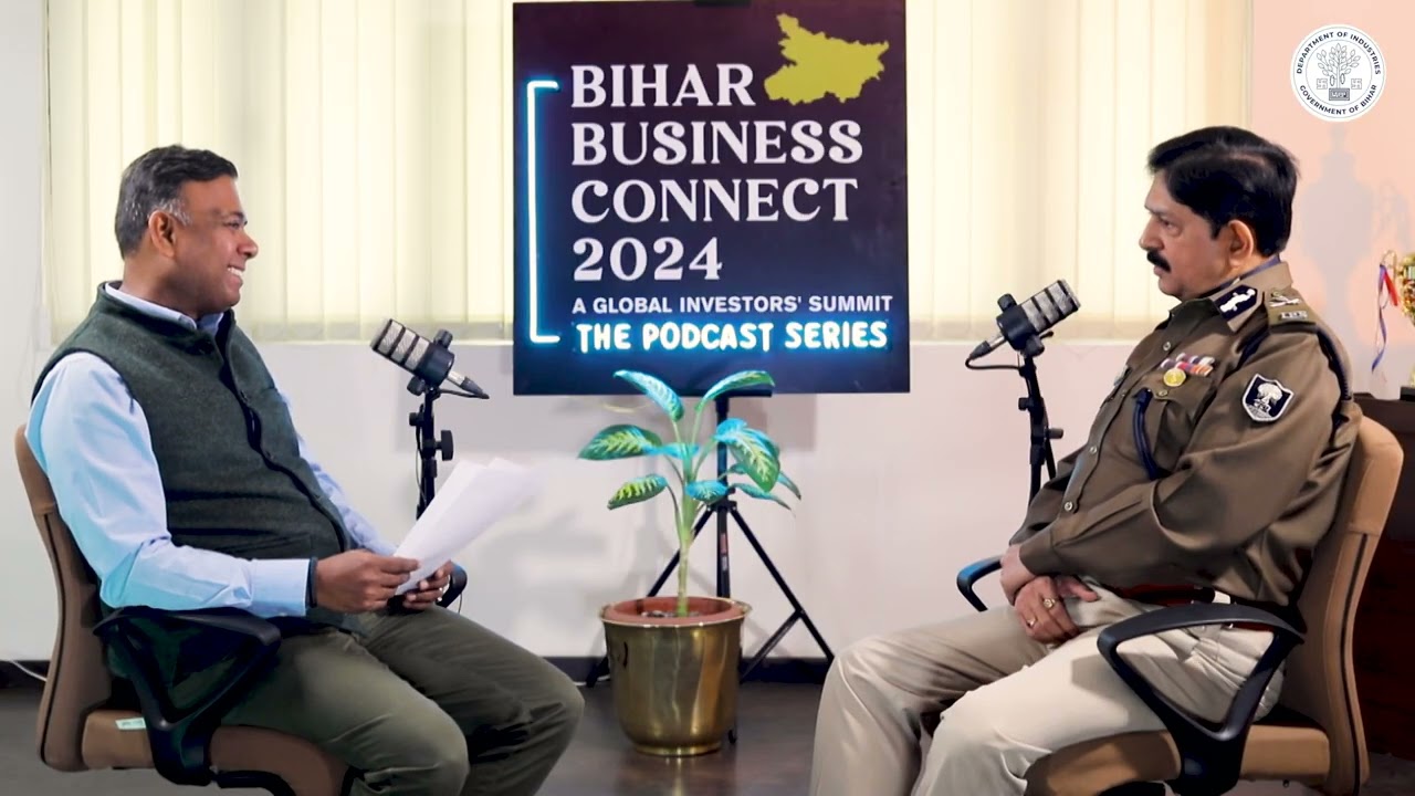 Alok Raj (DGP, Bihar) | Testimony | Bihar Business Connect 2024