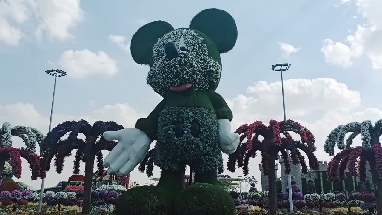 Dubai Miracle Garden || Dubai Butterfly Gardens