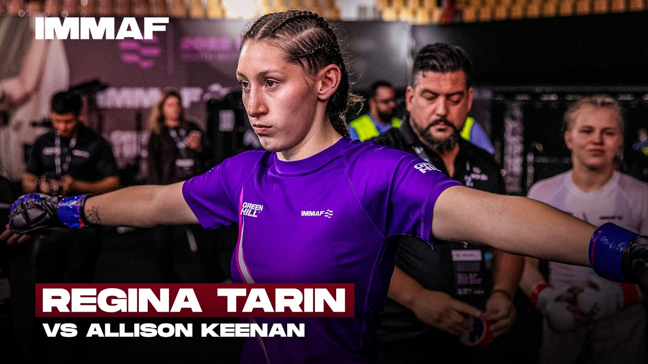 Regina Tarin vs. Allison Keenan | FULL FIGHT | 2022 IMMAF Youth World Championships