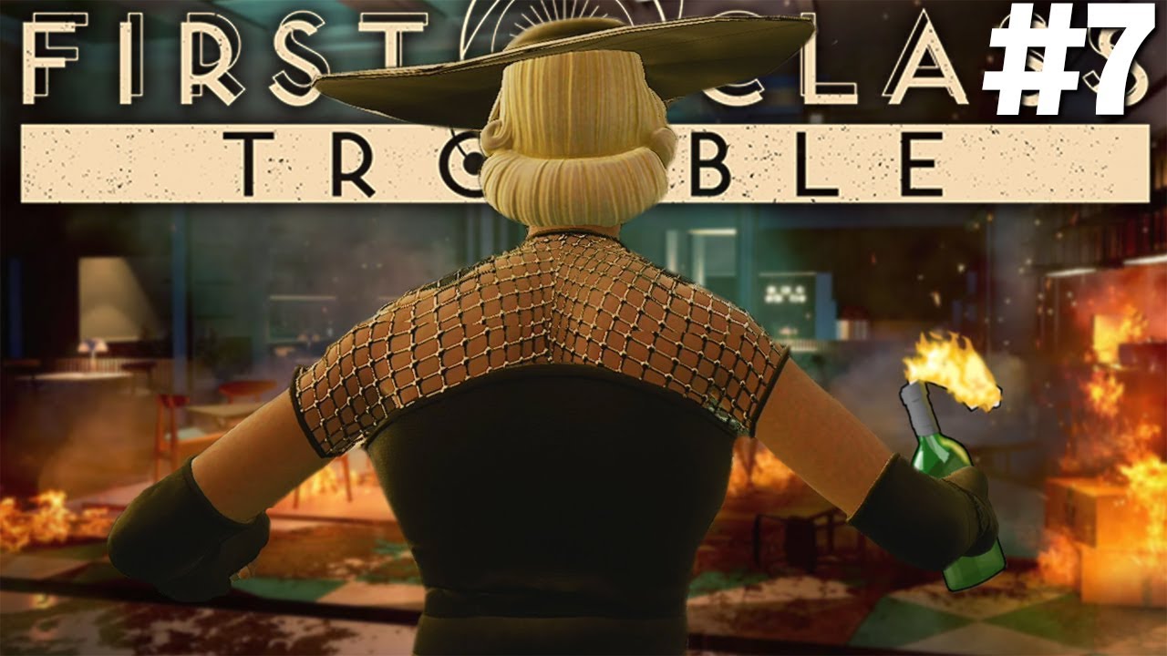 eu só quero ver o CAOS no First Class Trouble