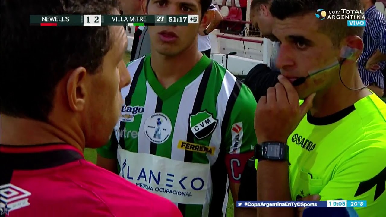 Los incidentes de Newell´s - Villa Mitre por Copa Argentina