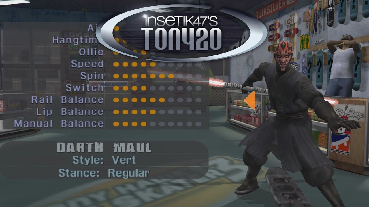 Tony Hawk's Pro Skater 3 (PS2) Bonus Video - Secret Characters / Cheats / Levels