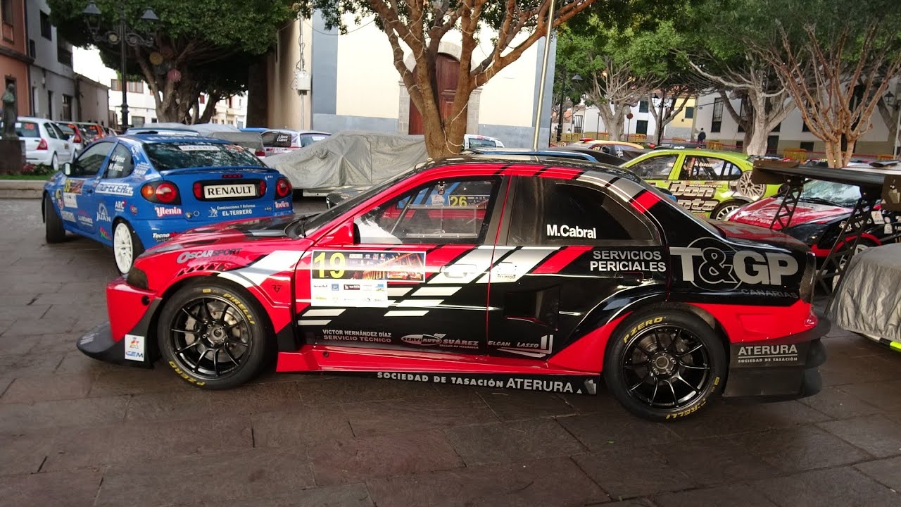 MIGUEL CABRAL-  LANCER EVOLUTION MONSTER HILLCLIMB RESUMEN SUBIDA ARONA ESCALONA #monsterhilclimb 