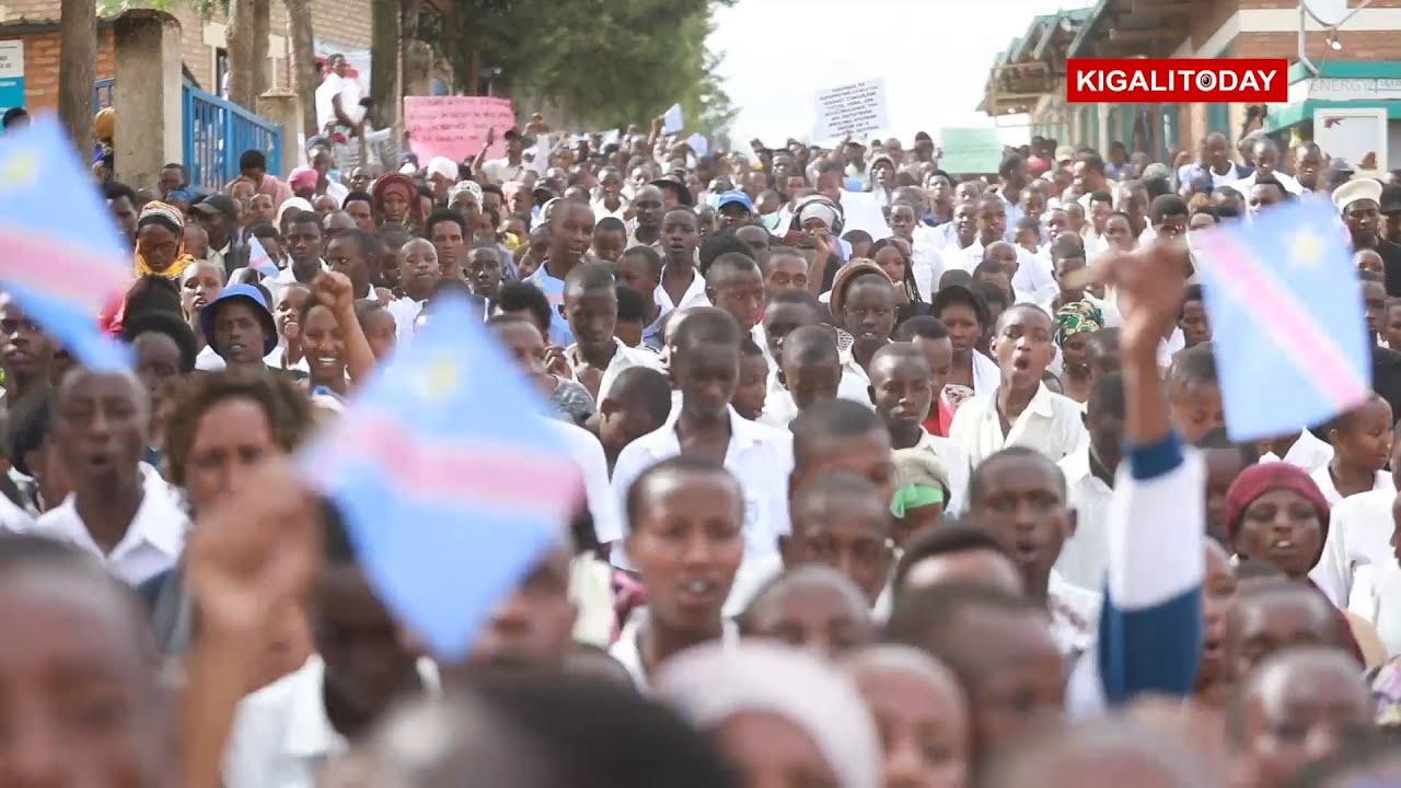 “Toza na Souffrance ebele”🇨🇩: Impunzi z’Abanyekongo ziri i Kigeme zigaragambije