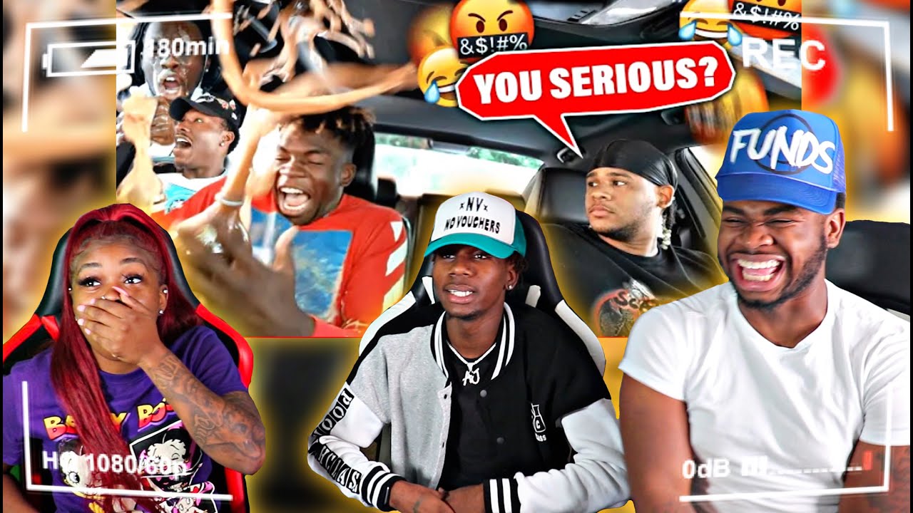 I TRICKED AMP TO DO COCA COLA VS MENTOS IN A CAR! 😂🤯😡 | REACTION