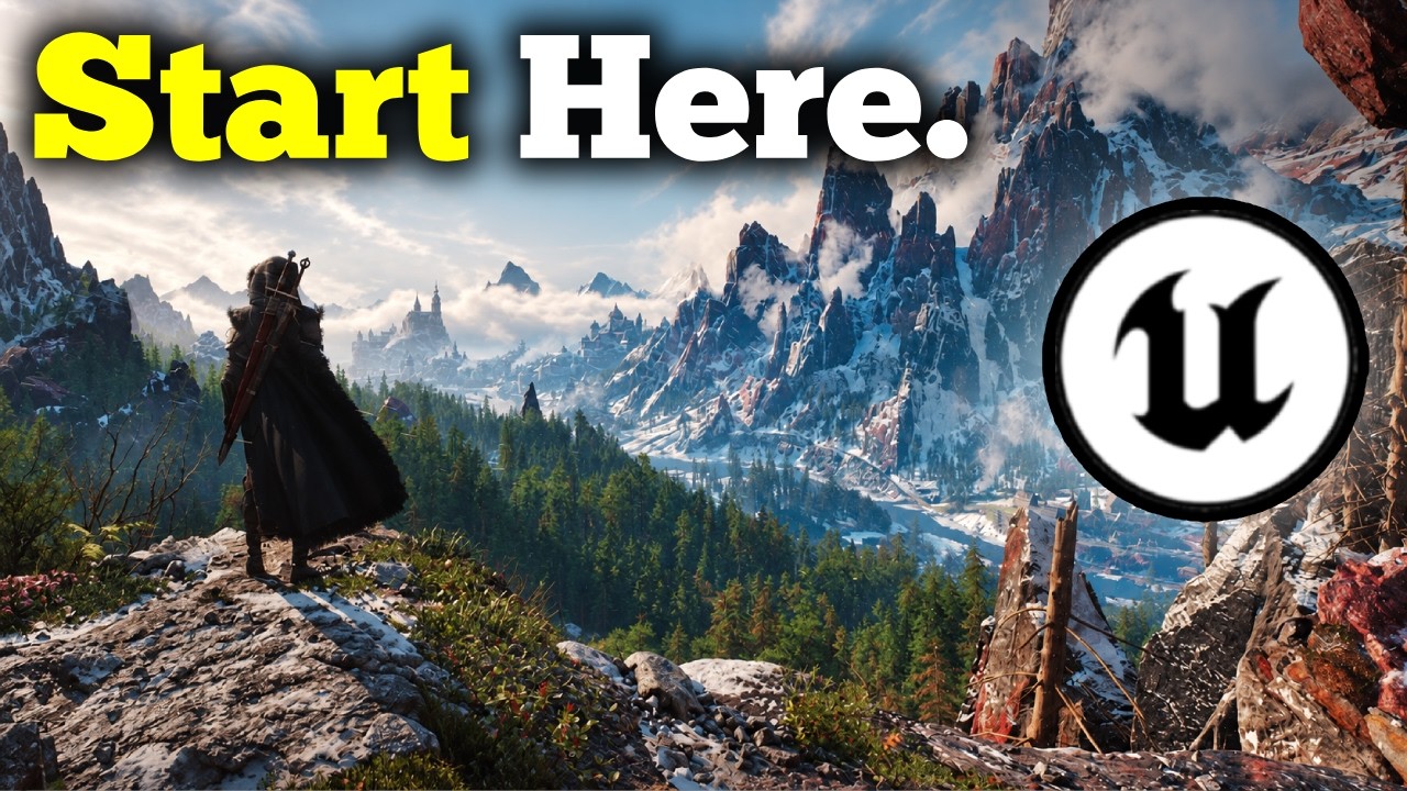 Unreal Engine 5 Quickstart Guide (10 Minutes)