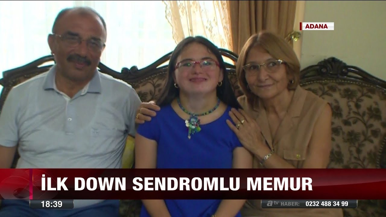 İlk down sendromlu memur!  - 17 Ağustos 2017
