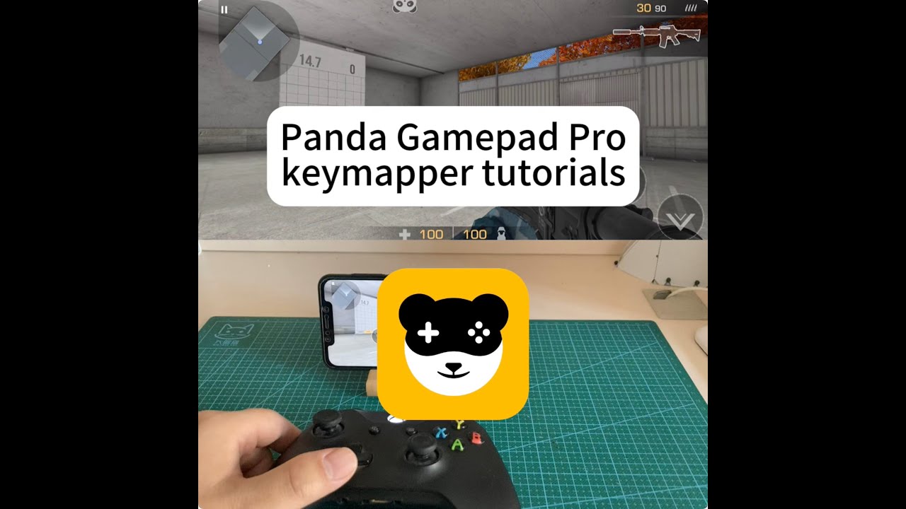 Panda Gamepad Pro keymapper tutorials