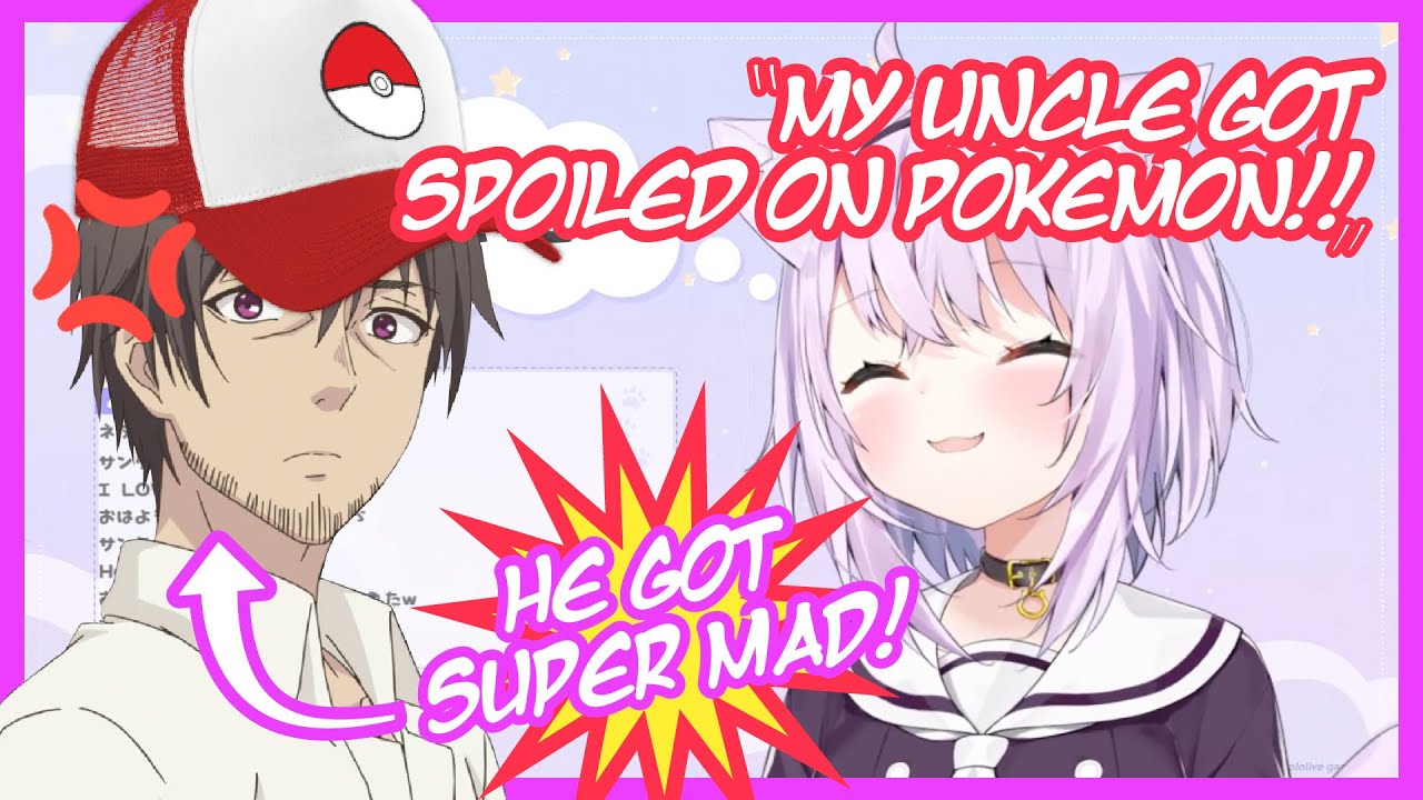 Okayu's Uncle got Super Mad from Pokemon Spoilers [ENG]
