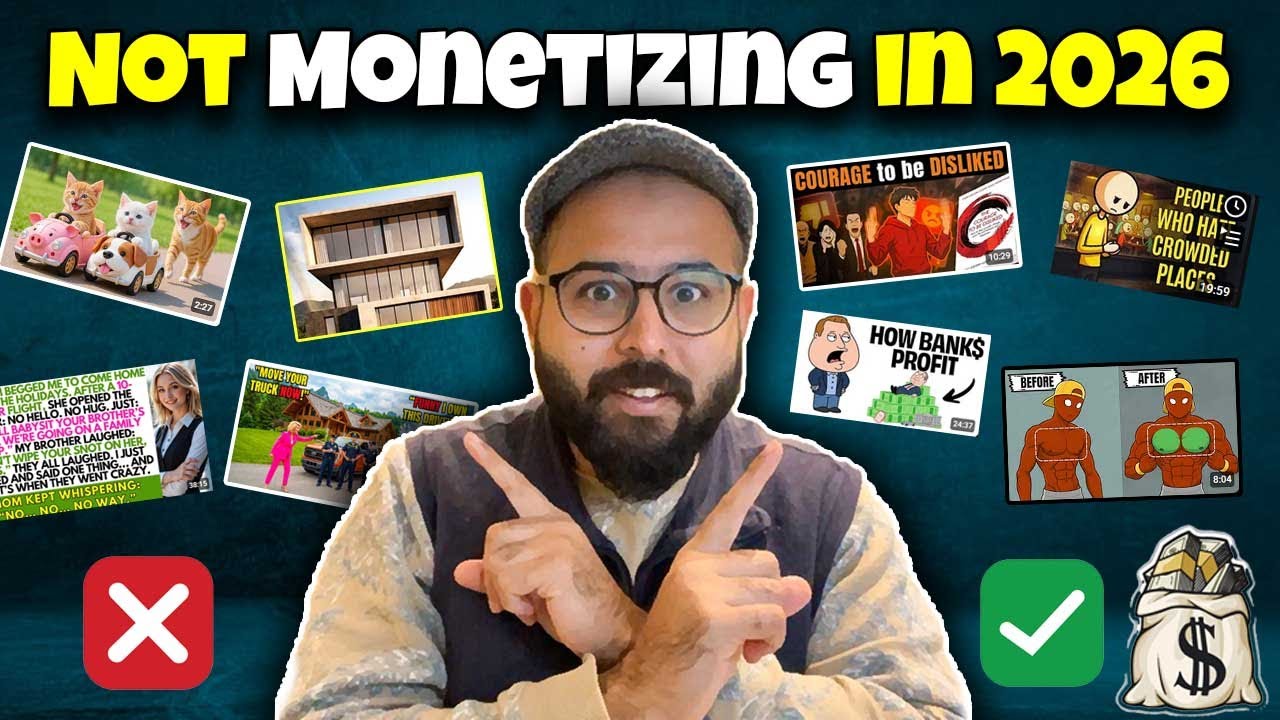 5 High RPM Niches For YouTube Automation in 2026 - Type of AI Channels not Monetizing in 2026