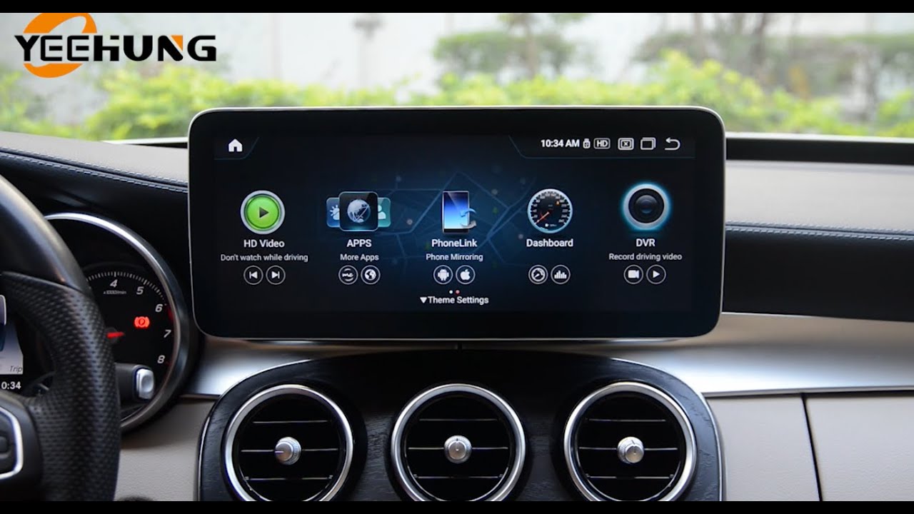 Responsive Qualcomm Snapdragon 662 Android Retrofit Screen for Mercedes