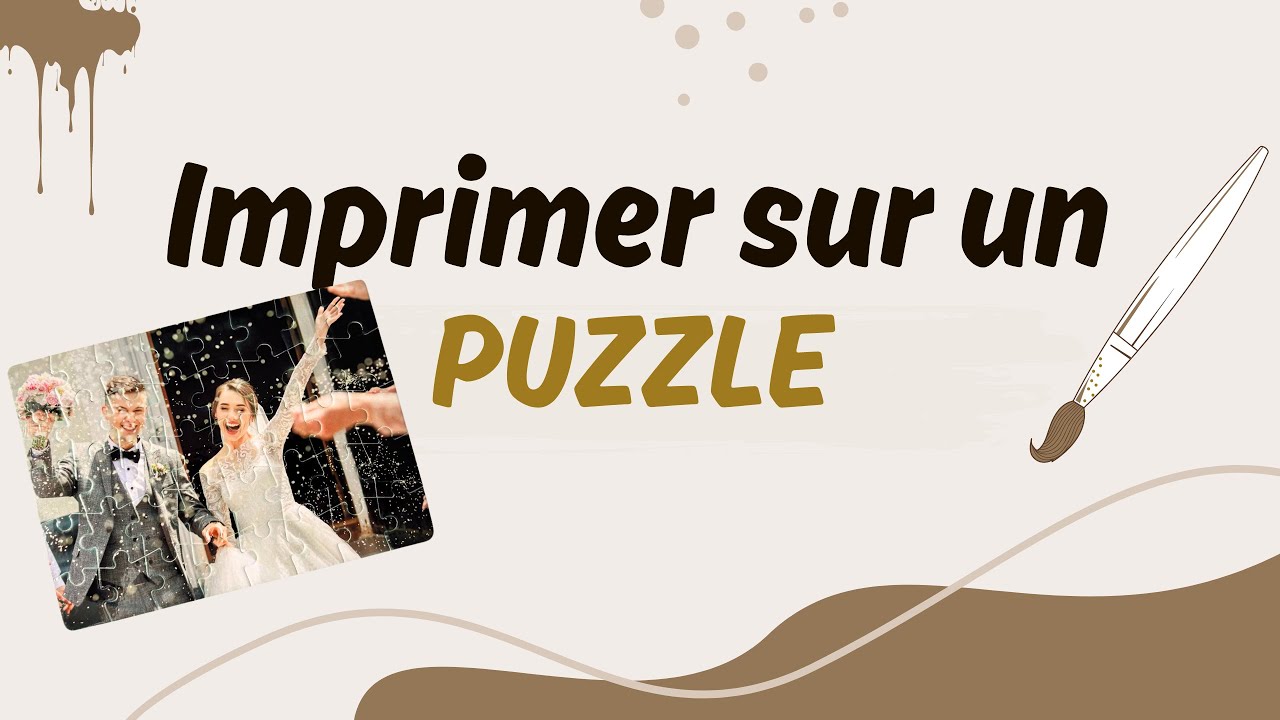Imprimer et personnaliser un puzzle 🧩 Sublimation ✨