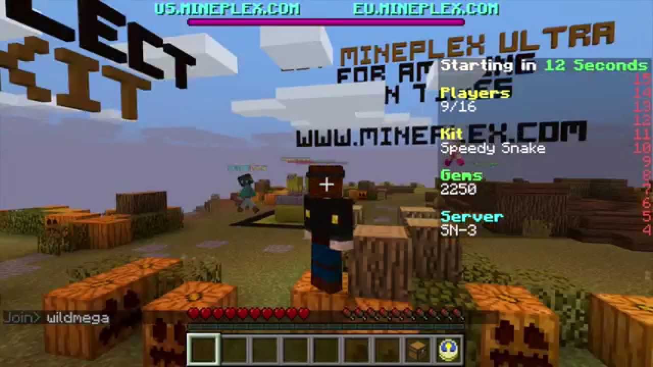 Minecraft | MINEPLEX LETS PLAY!! | Mineplex