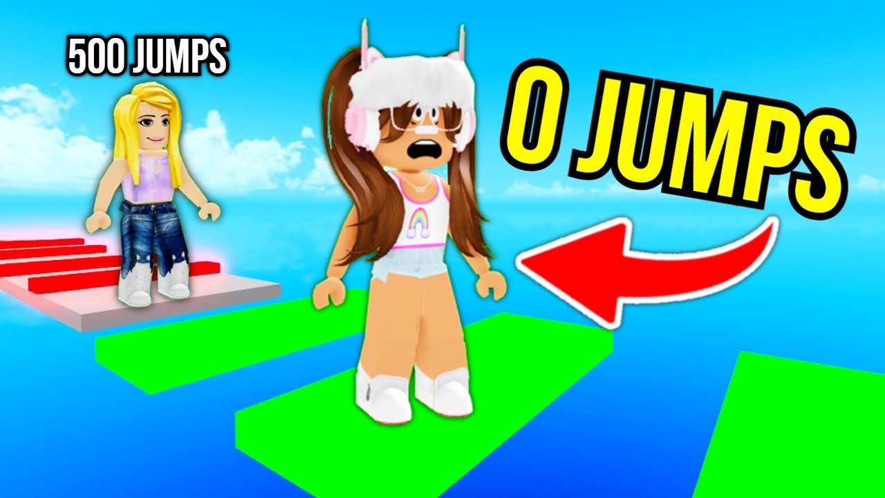 Roblox Obby, но у меня ОГРАНИЧЕННЫЕ ПРЫЖКИ..
