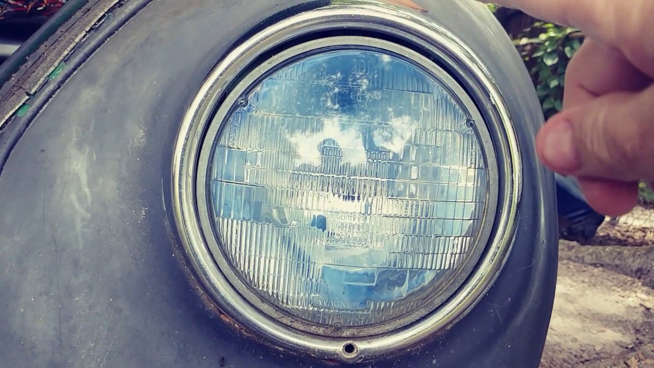 CLASSIC 1972 VW SUPER BEETLE. RE-WIRE ( PART 7B ) HEADLIGHT( FUSE 3 )