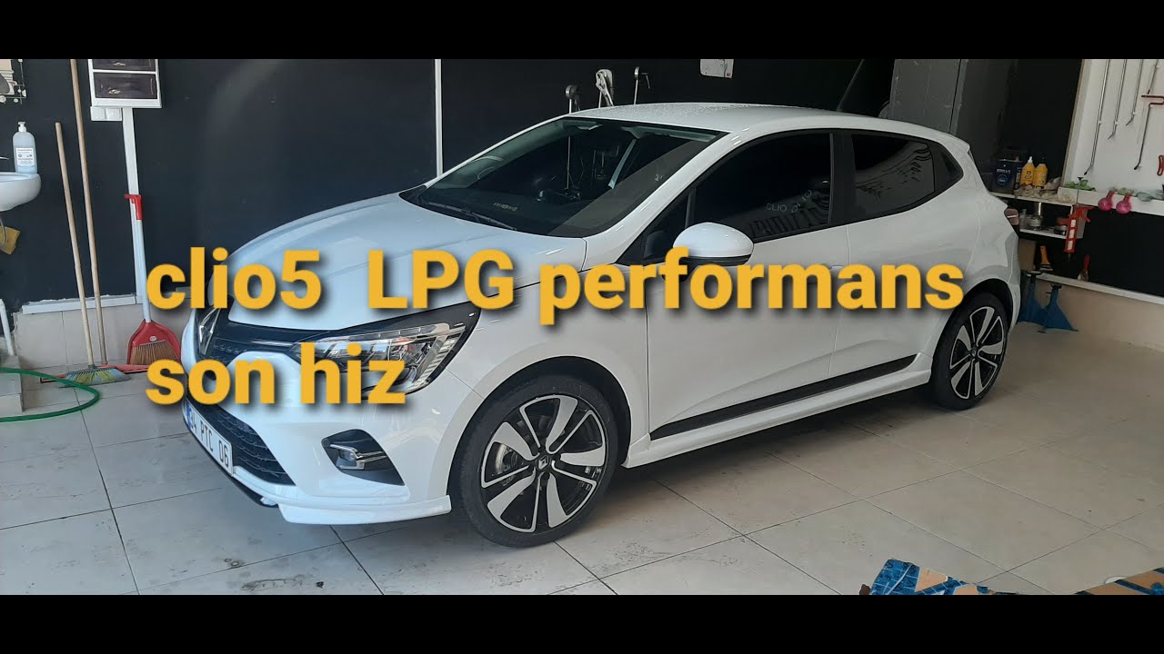 clio 5 lpg ve performans videosu