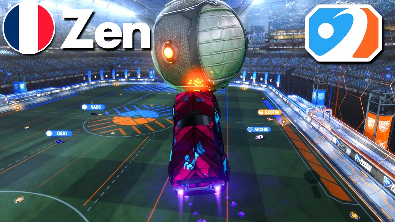 ZEN UNREAL POV in GRAND FINALS of PARIS OPEN! (RLCS 3v3)