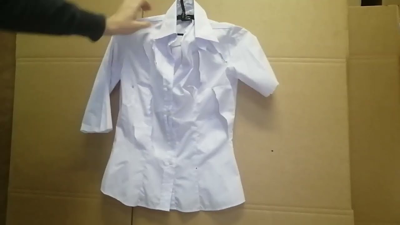 Ripping woman formal shirt