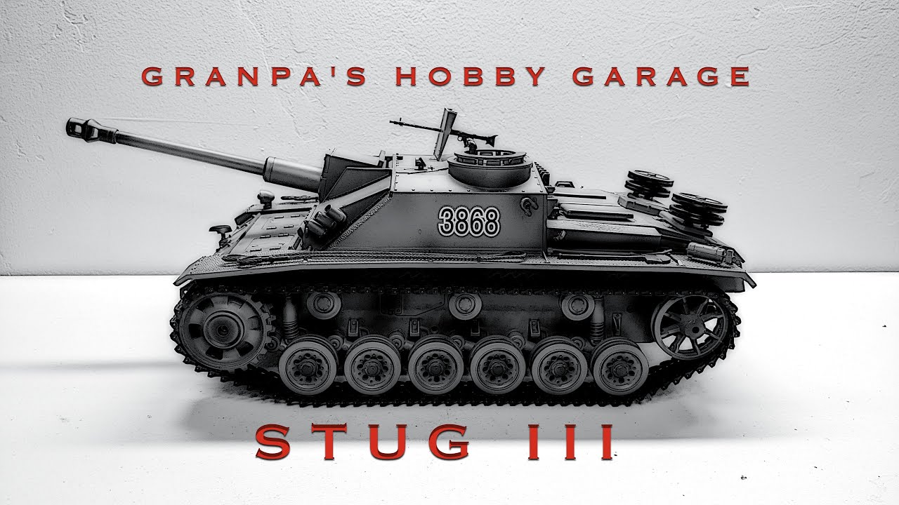 Heng Long Stug III RC Unboxing and Demo