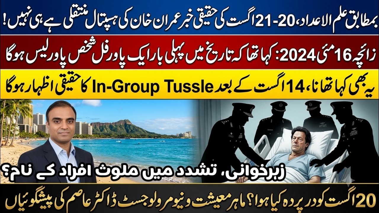 Revolution Series Part 562 by Dr Asim: What Secretly Happened on 20 August 2026? Imran Khan Future?