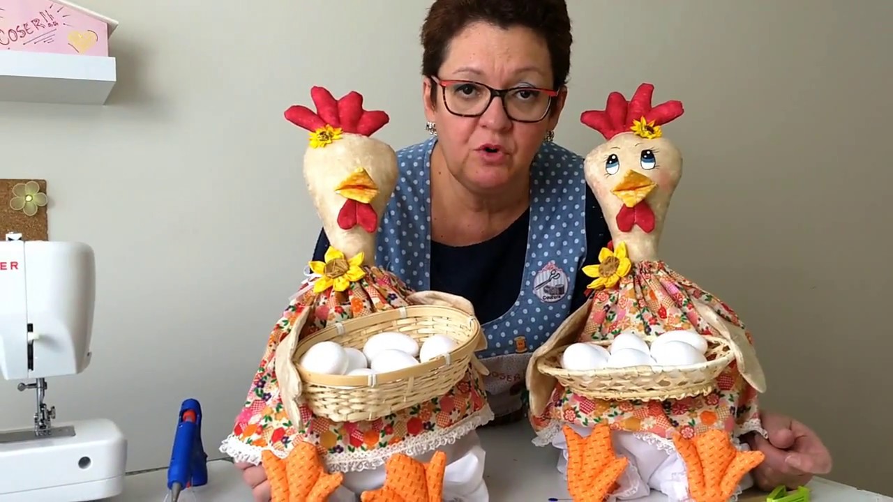 TUTORIAL GALLINA SENTADA (EXCLUSIVO TEXTIL COLMENAR)