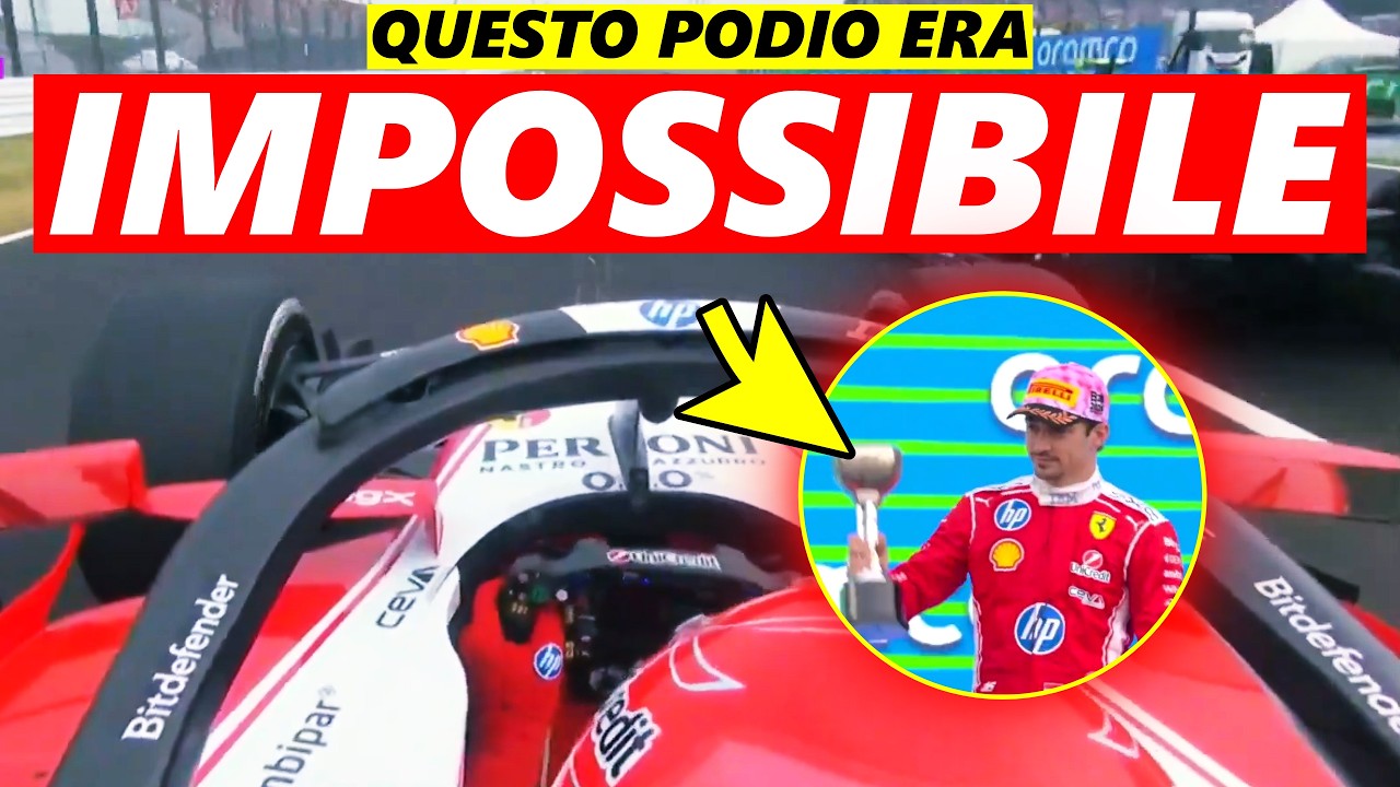 🔴KIMI RIVINCE ma LECLERC VIENE DA UN ALTRO PIANETA. GP Suzuka.