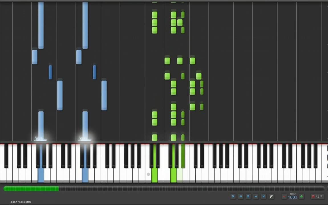 Nightwish - CRIMSON TIDE / INSTRUMENTAL - Tutorial 100% Speed