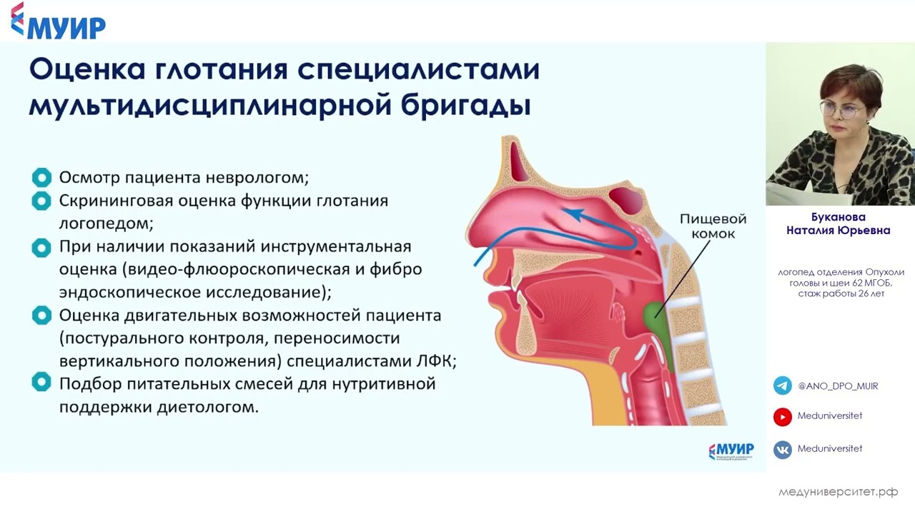 Проведение трехглотковой пробы. Логопедическое обследование пациента с дисфагией #дисфагия #логопед