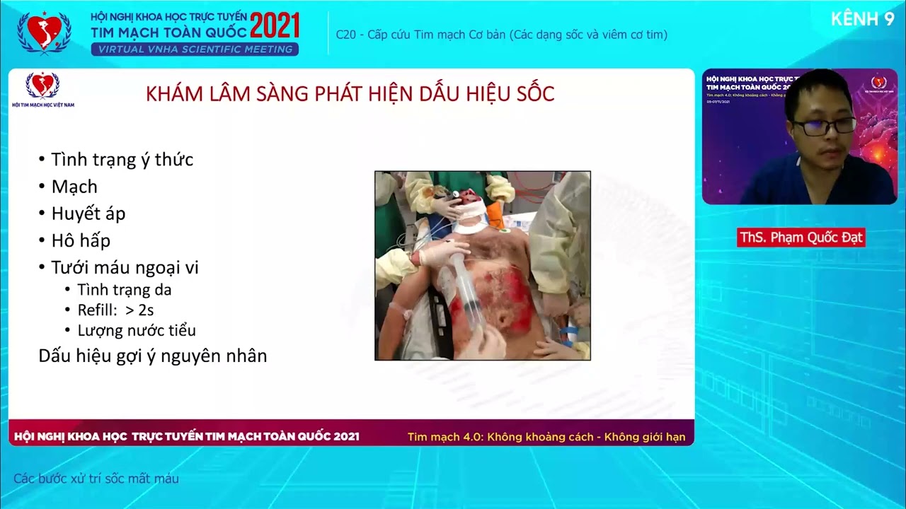 TS. Phạm Quốc Đạt - Sốc mất máu
