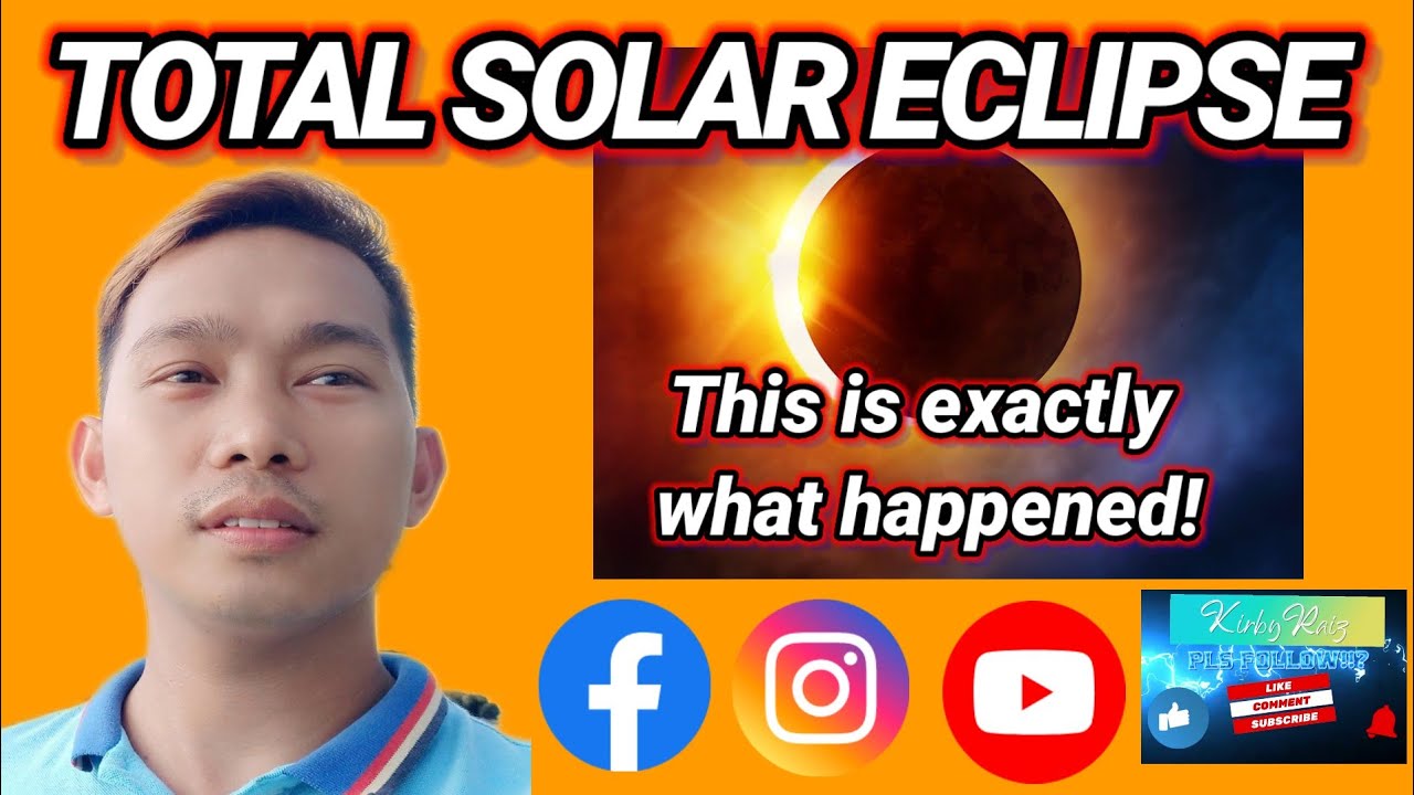 Total Eclipse - this was happening during eclipse! #eclipse #highlights #reasons