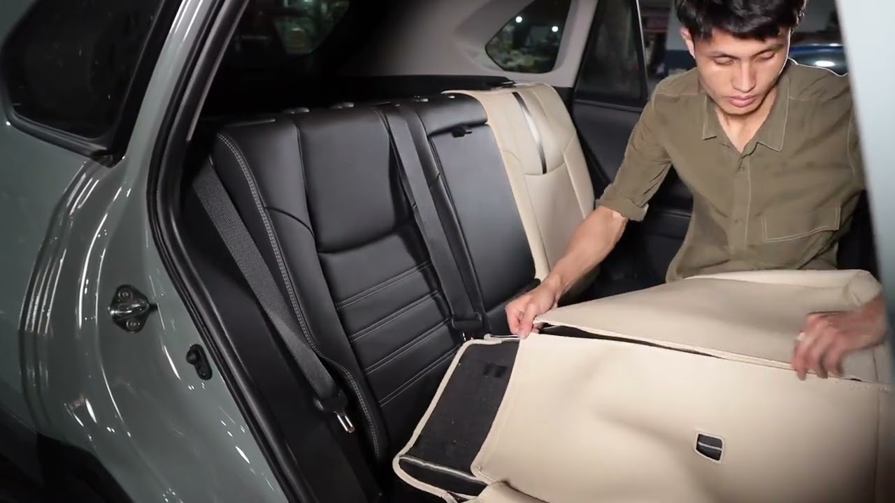 How to installa RAV4 seat covers