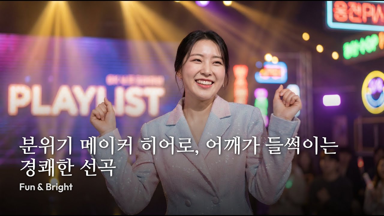 playlist 🎈 분위기 메이커 히어로, 어깨가 들썩이는 경쾌한 선곡 | Fun & Bright