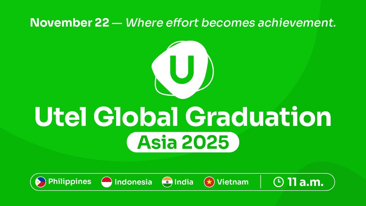 Utel Global Graduation Asia 2025