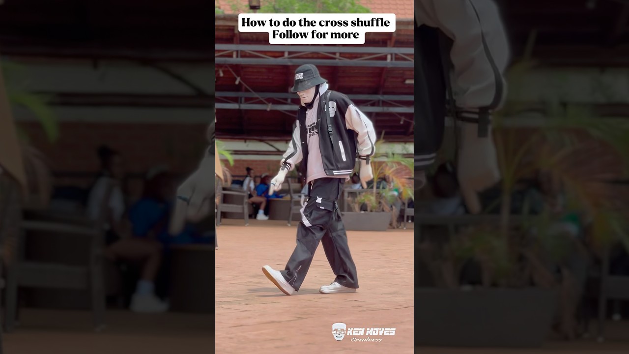 How to do the Cross leg shuffle dance 2025 