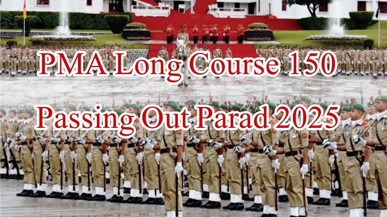 Pakistan Army Passing Out Parad - PMA Long Course 150 Passing Out - ISPR - Pakistan Army - PMA Kakul