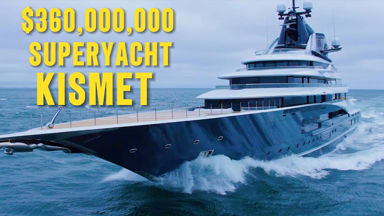 ВНУТРИ СУПЕРЯХТЫ KISMET ЗА 360 000 000 ДОЛЛАРОВ: ФЛАГМАНСКИЙ СУДНО LURSSEN