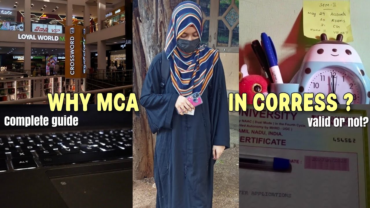 ✍🏻How I Completed MCA via Correspondence Studies 🌸 | My Experience & Is It Worth it❓|Tamil