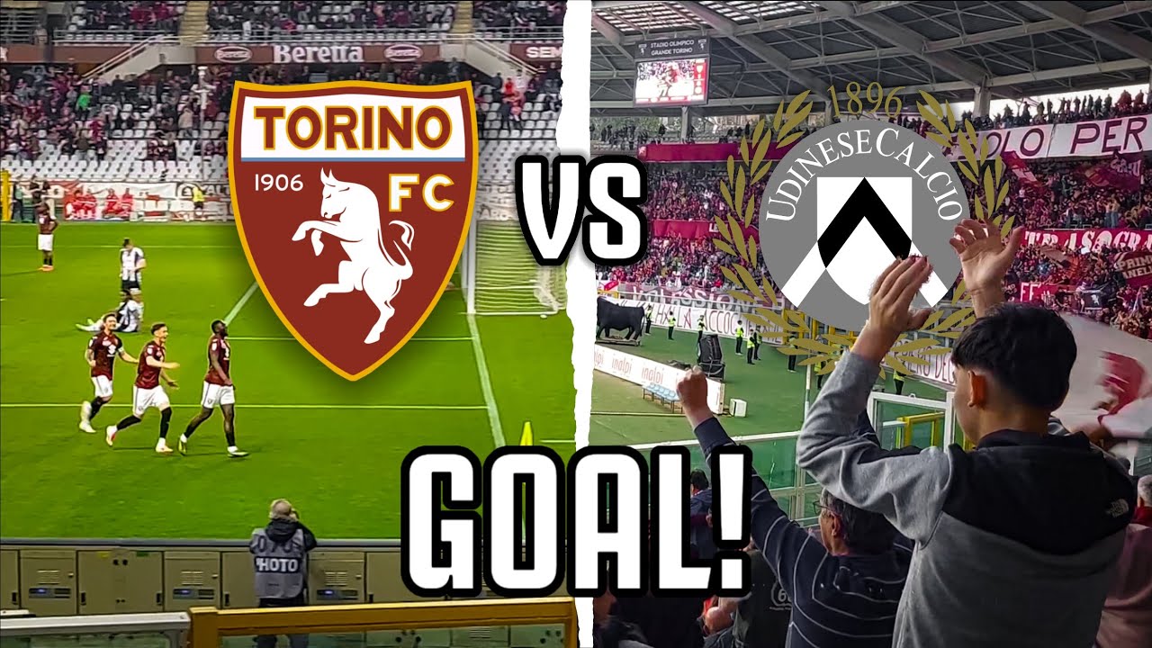 (GOAL!) TORINO vs udinese (2-0) Dembele 85'