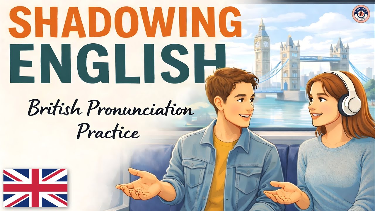 Shadowing English Speaking Practice | Speak Naturally | Learn British Pronunciation w/ Podcast