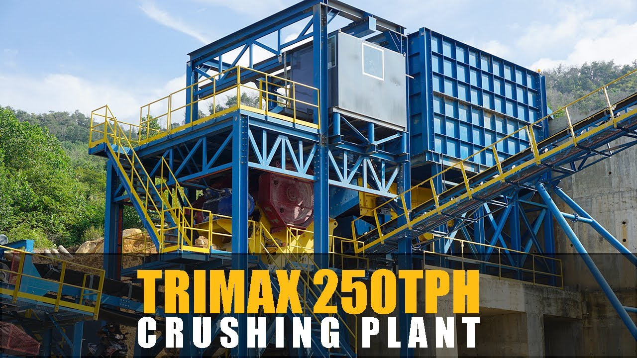 Complete Turn-Key Trimax 250TPH Crushing Plant