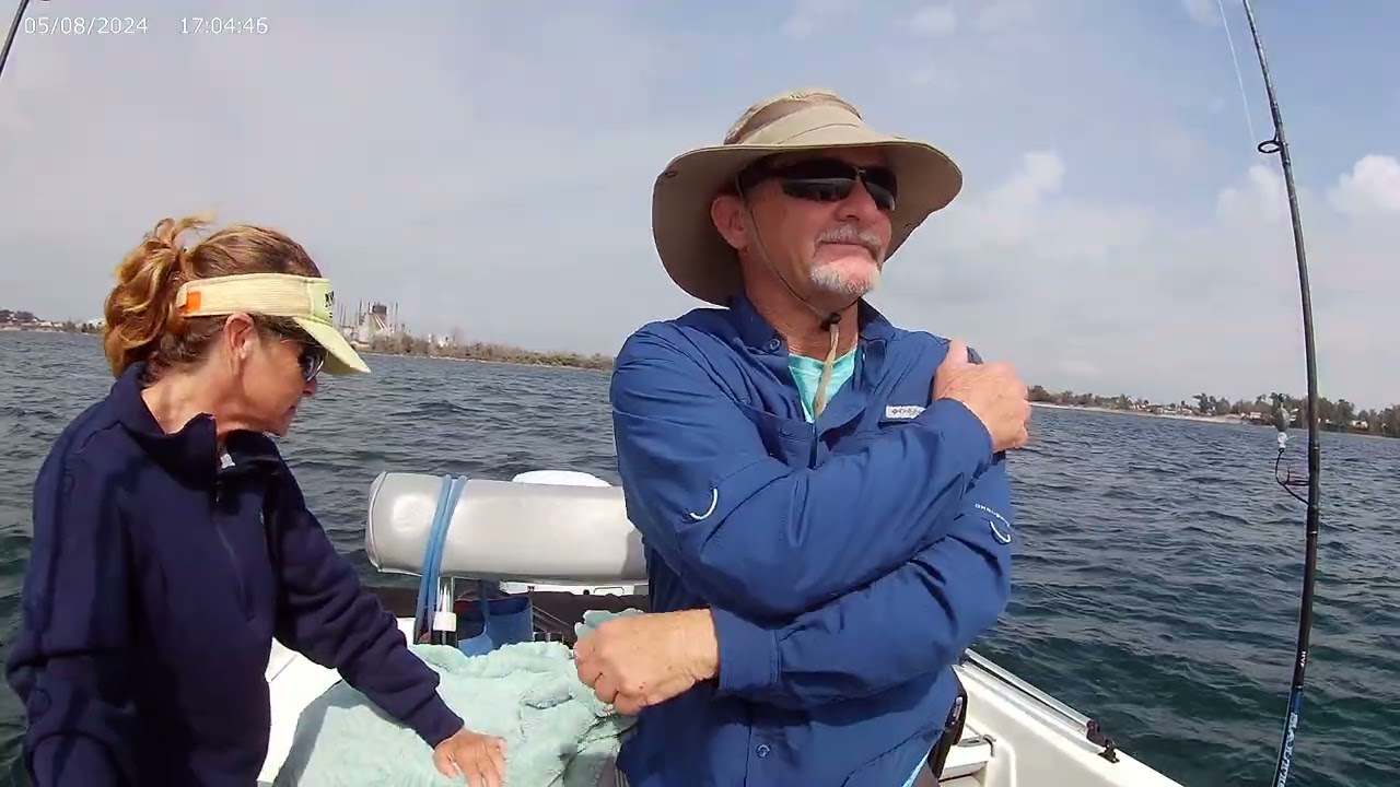 Catching a few red snappers on the pipeline with my wife in Panama City on 2-21-26.