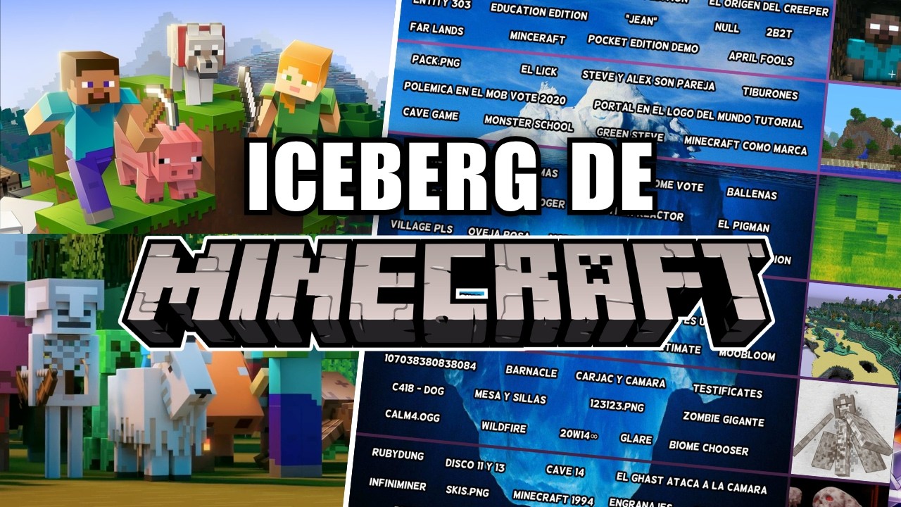 EL ICEBERG DE MINECRAFT