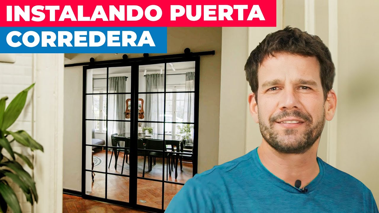 C&oacute;mo instalar una puerta corredera