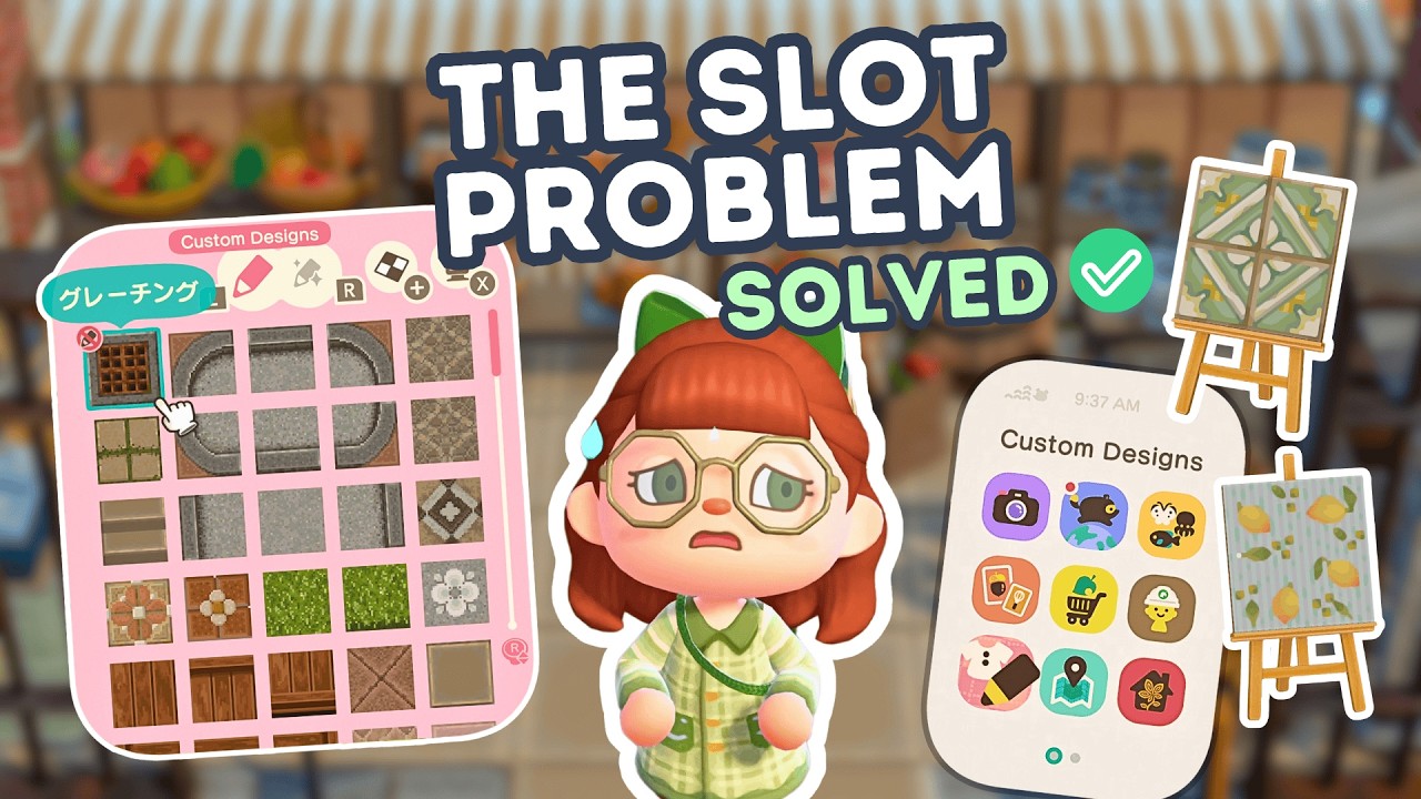 Создание собственных слотов: руководство для каждого игрока в Animal Crossing: New Horizons.
