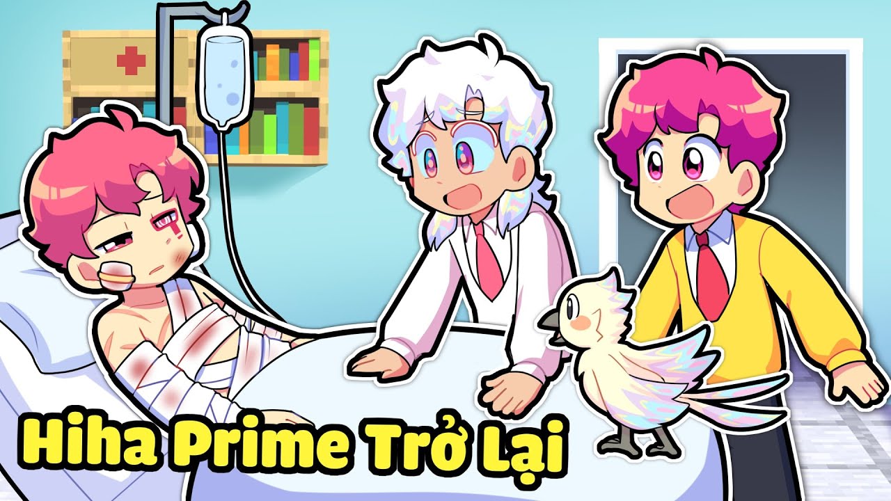 HIHA HOLOGRAM BẤT NGỜ KHI HIHA PRIME TỈNH LẠI TRONG MINECRAFT*HIHA PRIME TRỞ LẠI 🤩